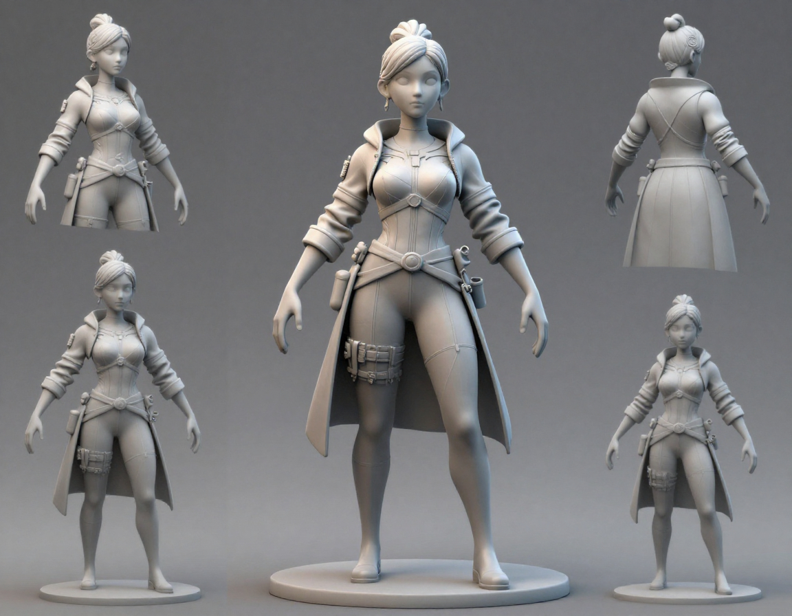 Advanced character sculpting in ZBrush